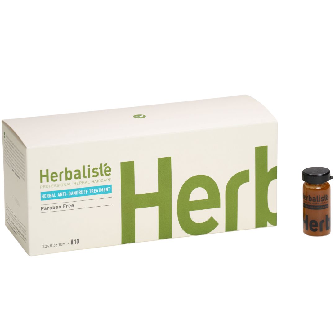 אמפולות טיפול צמחי בקשקשים HERBALISTE הרבליסטה 10 יח` *10 מ"ל