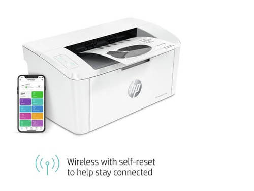 מדפסת לייזר שחור/לבן HP LaserJet M110w 