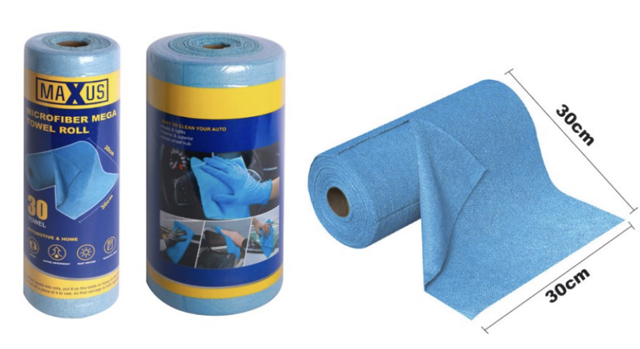 גליל מגבת מיקרופייבר 30 י״ח maxus 