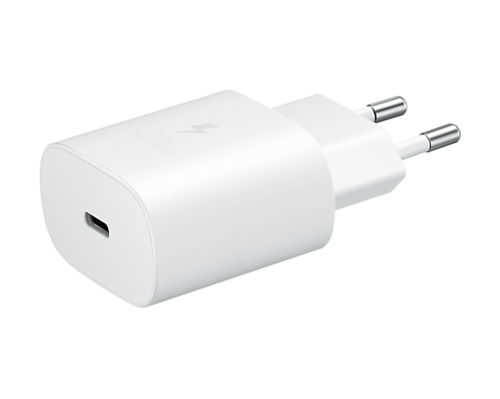 ראש מטען מקורי Samsung 25w צבע לבן אחריות רשמית סאני