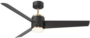 מאוורר תקרה עץ כהה 52 אינץ BLACKBIRD