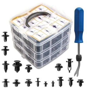 סט קליפסים לרכב 620 + חולץ - ROHER TOOLS 1093251 