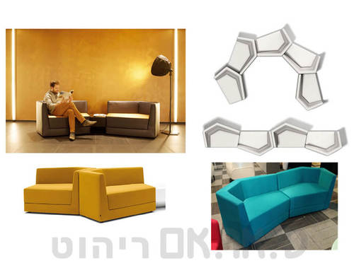 שרטוטים ספות פנטגונו