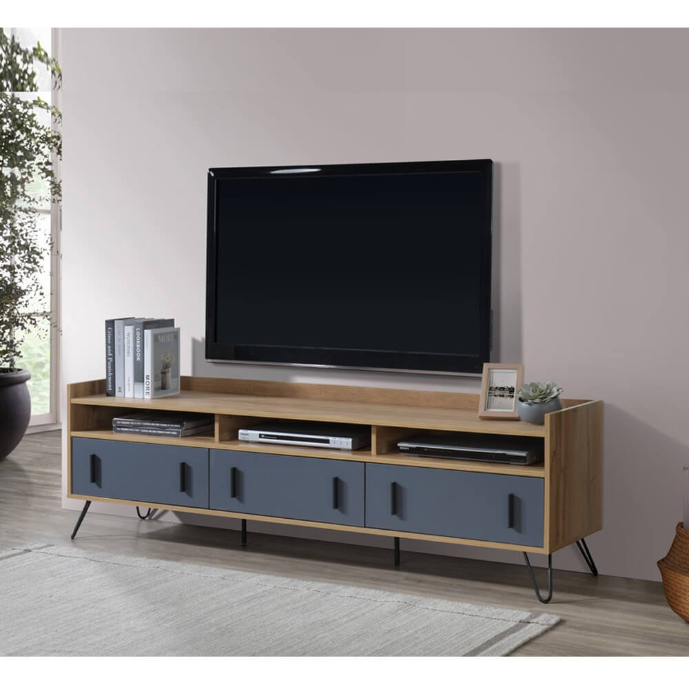 מזנון מעוצב 180 סמ עם רגלי ברזל דגם אלביס מבית טודו דיזיין TUDO DESIGN