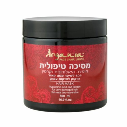 מסיכה לשיער חומצה היאלורונית וקרטין 500 מ