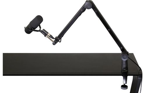 זוית נוספת Ultimate Support BCM-300 Deluxe Broadcast Mic Stand 