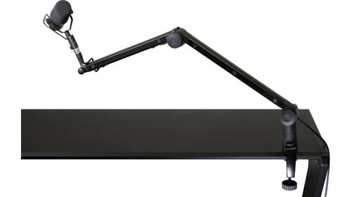 זוית נוספת Ultimate Support BCM-300 Deluxe Broadcast Mic Stand 