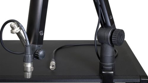 זוית נוספת Ultimate Support BCM-300 Deluxe Broadcast Mic Stand 
