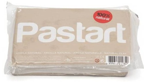 חימר טבעי PASTART- לבן (1.5 ק