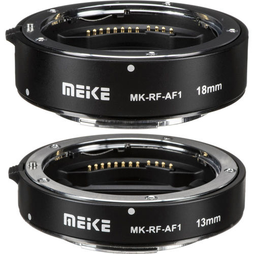טבעת מאקרו Meike MK-RF-AF1 13mm and 18mm Extension Tubes for Canon RF