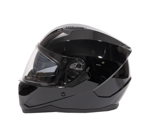 קסדה מלאה בלק ליון שחור מבריק - BLACKLION HELMET ECE06