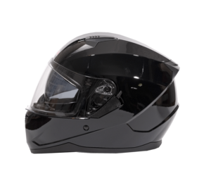 קסדה מלאה בלק ליון שחור מבריק - BLACKLION HELMET ECE06