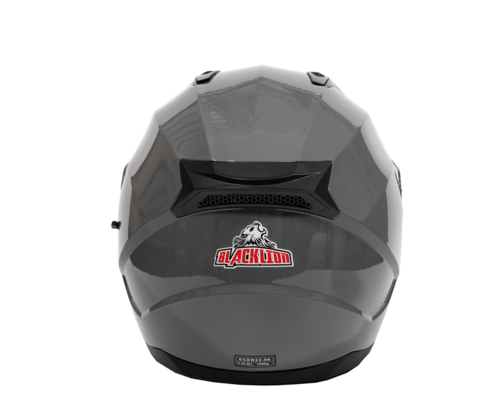 קסדה מלאה בלק ליון אפור בטון - BLACKLION HELMET ECE06