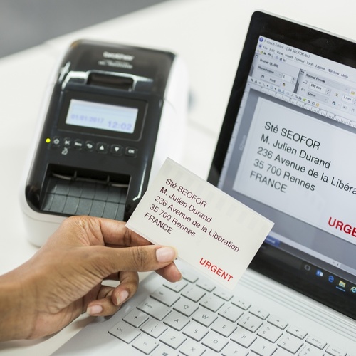 QL-820NW מדפסת רשת לתוויות