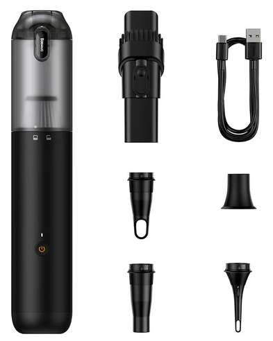 שואב אבק אלחוטי לרכב Baseus A3 Lite Car Vacuum Cleaner 100W