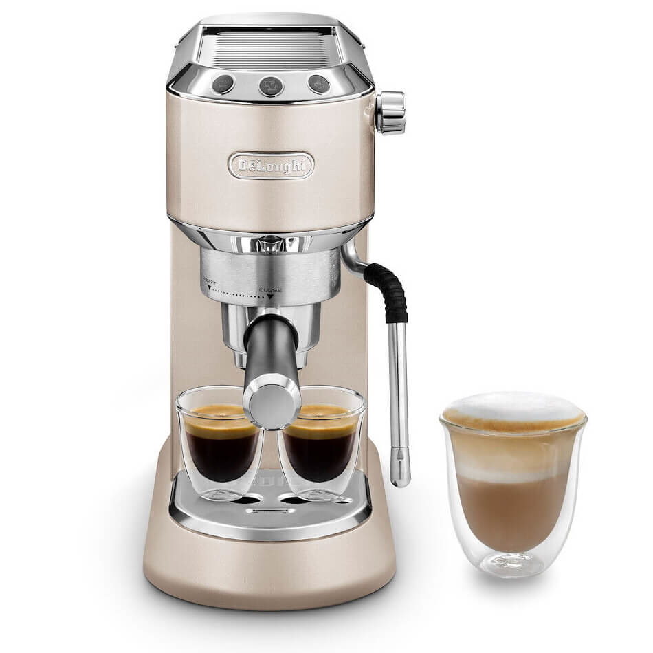 מכונת אספרסו ידנית משולבת הקצפה DeLonghi דגם Dedica Arte EC885