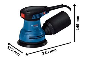 משייפת אקצנטרית חשמלית 290W קוטר 5" מקצועית דגם GEX 125 בוש