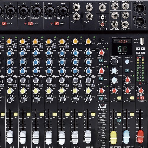 מיקסר אנלוגי ICM C648DSP