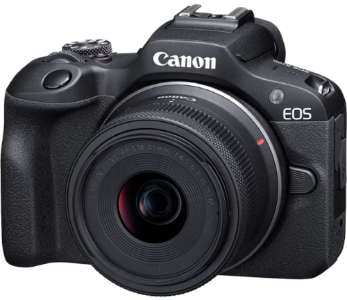 מצלמה ללא מראה עם עדשה Canon EOS R100 18-45mmברפאלי - refali.co.il