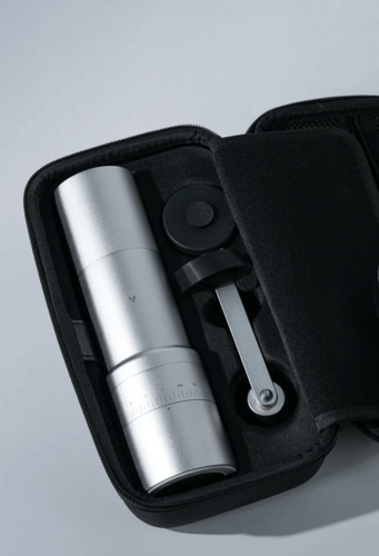 VARIA evo hybrid grinder silver