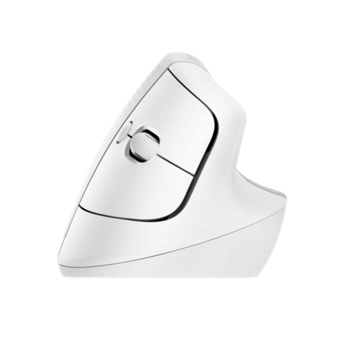 עכבר אלחוטי ארגונומי-LOGITECH LIFT FOR MAC – OFF WHITE