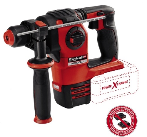  פטישון נטען 18V דגם EINHELL HEROCCO SOLO Brushless גוף בלבד! 