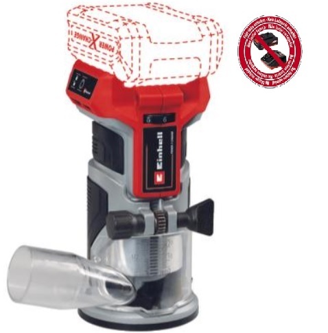  טרימר בראשלס נטען EINHELL TP-ET 18 LI BL 18V גוף בלבד! 