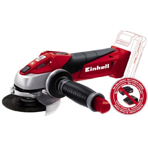  משחזת זוית נטענת 115 מ"מ 18V דגם Einhell TC-AG 18/115 LI גוף בלבד! 