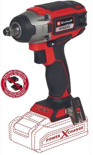  מפתח חצי EINHELL IMPAXXO 18/400 18V גוף בלבד! 