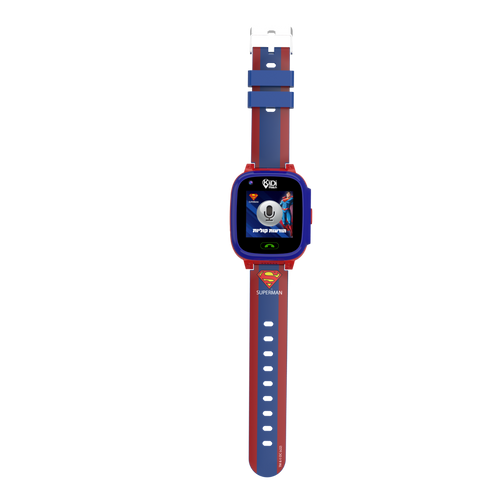 שעון טלפון חכם סופרמן דור 4 קידיווטש - Kidiwatch Superman 4G