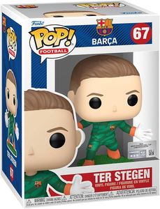 בובת פופ ספורט: ברצלונה - טר שטגן #67 - Funko POP! Football: FC Barcelona - Marc-André ter Stegen #67