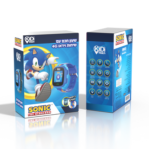 שעון טלפון חכם סוניק דור 4 קידיווטש - Kidiwatch Sonic 4G