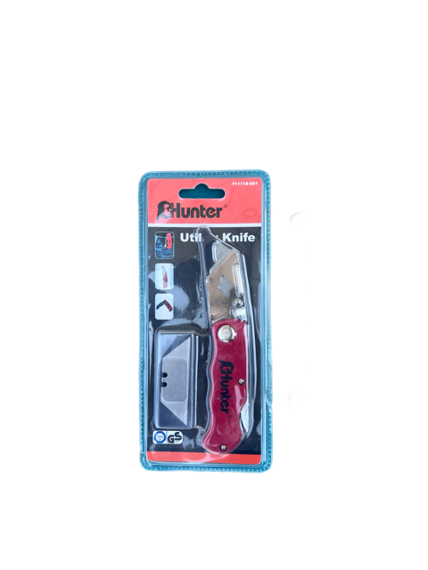 סכין חיתוך מתקפלת + 5 להבים HUNTER