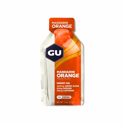 ג'ל אנרגיה גו בטעם תפוז מנדרינה - GU ENERGY GEL MANDARIN ORANGE 32G