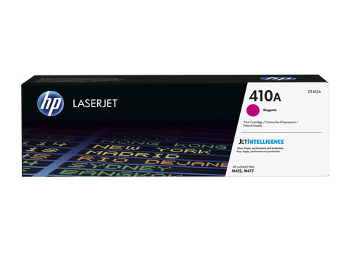  טונר מקורי מגנטה אדום   בעלת תפוקה גבוהה HP 410X למדפסות לייזר צבע  LaserJet   COLOR CF413X