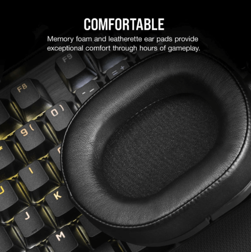 אוזניות אלחוטיות לגיימרים, אוזניות לגיימרים דגם CORSAIR HS55 Wireless 