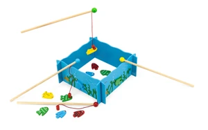 ויגה משחק דגים בריכה + חכות מגנטיות 