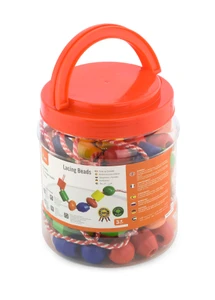 ויגה חרוזים השחלות בצנצנת 90 יח