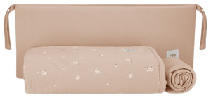 סט מצעים 3 חלקים לעריסת תינוק 100% כותנה ג