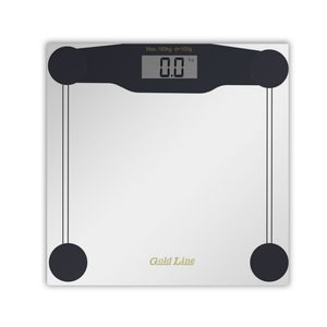  משקל אדם זכוכית גולד ליין GOLD LINE ATL-8608 FITNESS  