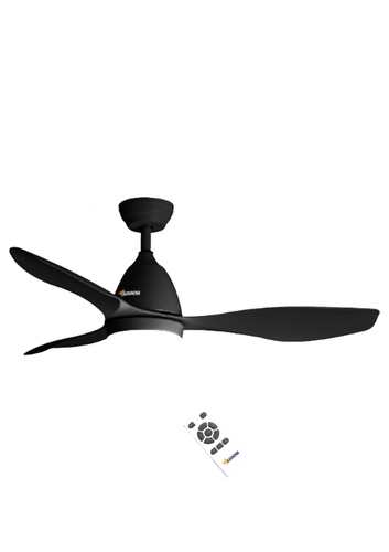 מאוורר תקרה 48״   + שלט צבע שחור ARROW