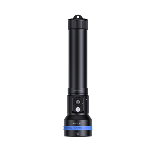 פנס צלילה 2 סוללות XSTAR D26 2500 