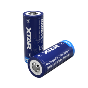 סוללה לפנס XSTAR 26650 5200mAh