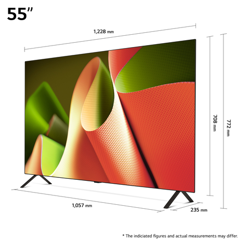 טלויזיה חכמה LG בגודל 55' דגם OLED55B46LA