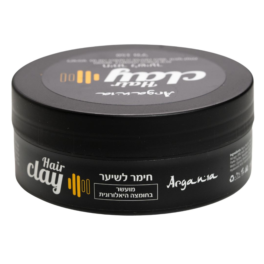 וקס חימר לשיער מועשר בחומצה היאלורונית ARGANIA ארגניה 150 מ"ל