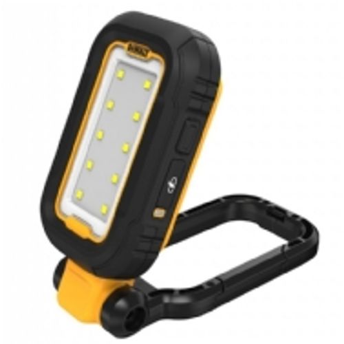 פנס עבודה נטען DEWALT DCL182 USB-C 1,000 לומן - פנס עם ראש מסתובב, מגנטים לקיבוע וקרבינר לתלייה