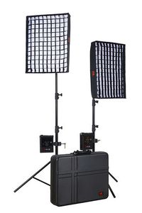קיט 2 פנסי לד גמישים Falcon Eyes RX-18TDX III