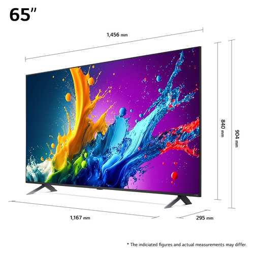 טלוויזיה 65'' LG QNED 4K דגם 65QNED80T6B