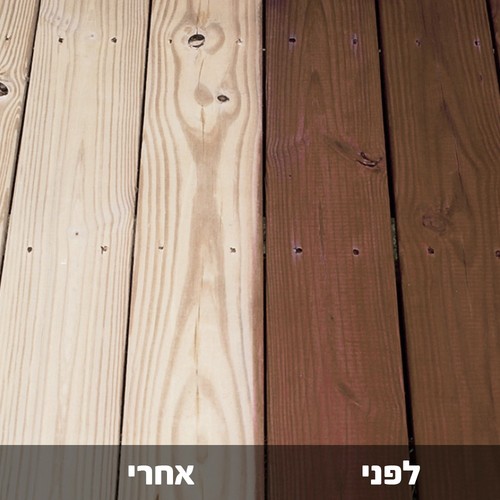 מסיר גימורים ומנקה עץ - Wood Stripper
