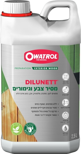 ג'ל מסיר גימורים מפלסטיק - Owatrol Dilunett